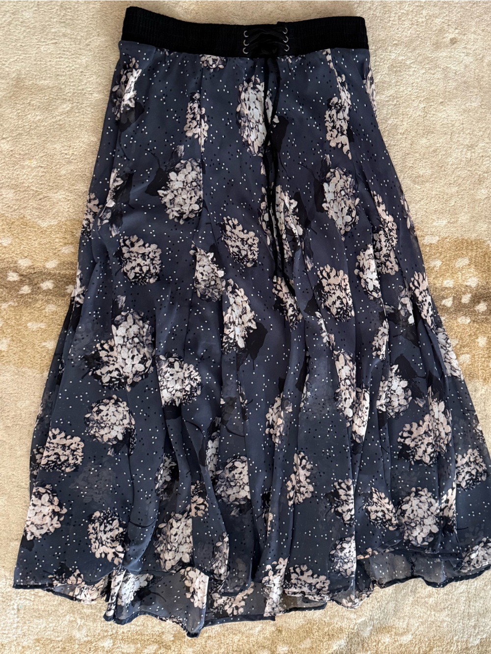 lapis maxi skirt size l